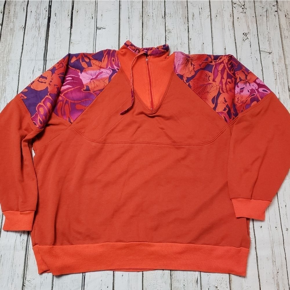 Vintage 90's sweatshirt / sweater granny grannycore